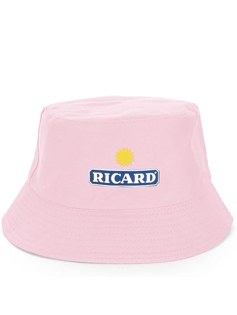 Bob Ricard rose pastel, chapeau tendance été mixte, style rétro et fun